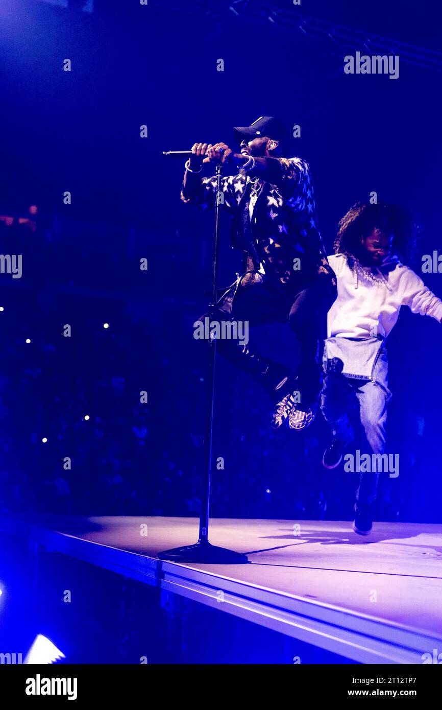 8 octobre 2023, Jacksonville, Floride, États-Unis : représentation à Jacksonville Floride États-Unis au Vystar Veterans Memorial Arena (crédit image : © Dâ€™avril Grant/ZUMA Press Wire) USAGE ÉDITORIAL SEULEMENT! Non destiné à UN USAGE commercial ! Banque D'Images