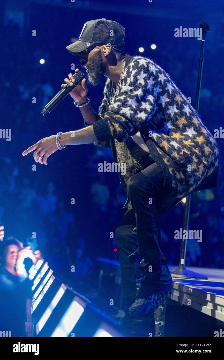 8 octobre 2023, Jacksonville, Floride, États-Unis : représentation à Jacksonville Floride États-Unis au Vystar Veterans Memorial Arena (crédit image : © Dâ€™avril Grant/ZUMA Press Wire) USAGE ÉDITORIAL SEULEMENT! Non destiné à UN USAGE commercial ! Banque D'Images