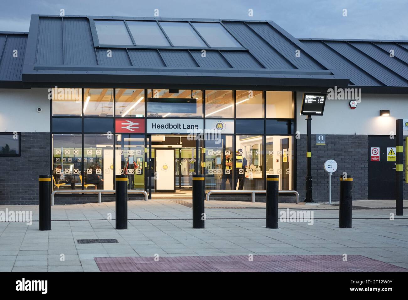 Headbolt Lane est une gare ferroviaire située à Kirkby, dans le Merseyside, en Angleterre, qui a ouvert ses portes le 5 octobre 2023. Photo de Alan Edwards pour f2images Banque D'Images