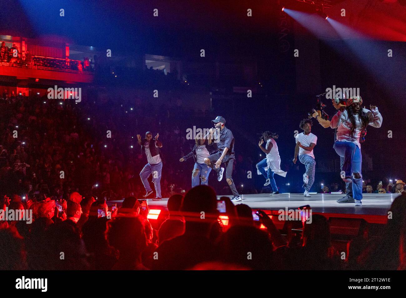 8 octobre 2023, Jacksonville, Floride, États-Unis : représentation à Jacksonville Floride États-Unis au Vystar Veterans Memorial Arena (crédit image : © Dâ€™avril Grant/ZUMA Press Wire) USAGE ÉDITORIAL SEULEMENT! Non destiné à UN USAGE commercial ! Banque D'Images