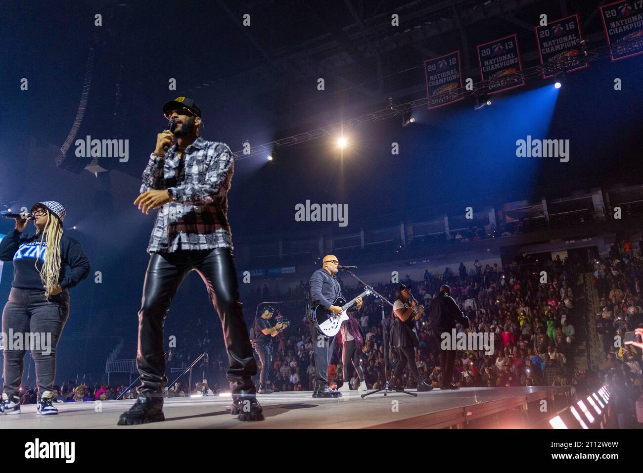 8 octobre 2023, Jacksonville, Floride, États-Unis : représentation à Jacksonville Floride États-Unis au Vystar Veterans Memorial Arena (crédit image : © Dâ€™avril Grant/ZUMA Press Wire) USAGE ÉDITORIAL SEULEMENT! Non destiné à UN USAGE commercial ! Banque D'Images