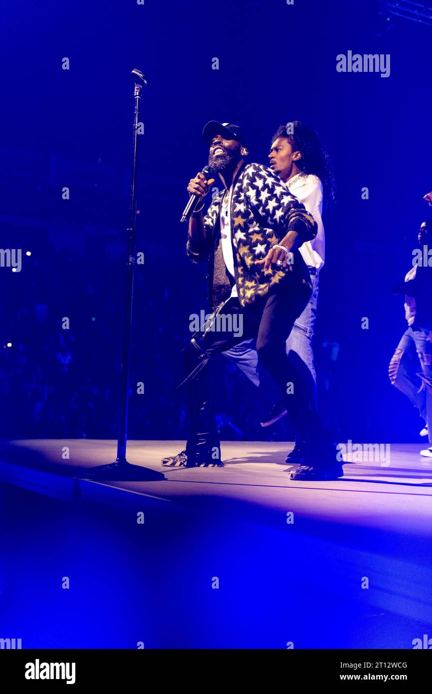 8 octobre 2023, Jacksonville, Floride, États-Unis : représentation à Jacksonville Floride États-Unis au Vystar Veterans Memorial Arena (crédit image : © Dâ€™avril Grant/ZUMA Press Wire) USAGE ÉDITORIAL SEULEMENT! Non destiné à UN USAGE commercial ! Banque D'Images