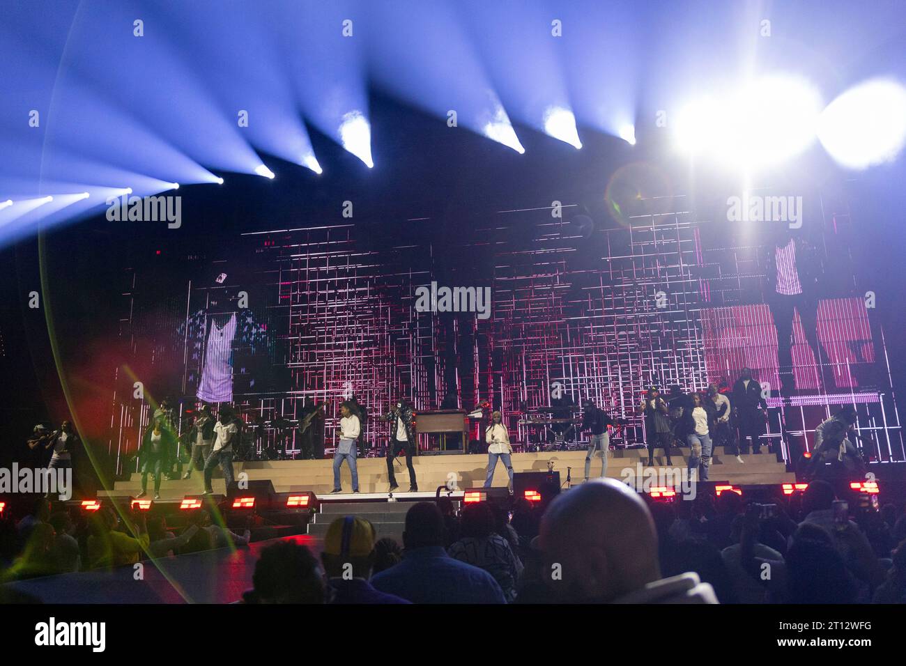 8 octobre 2023, Jacksonville, Floride, États-Unis : représentation à Jacksonville Floride États-Unis au Vystar Veterans Memorial Arena (crédit image : © Dâ€™avril Grant/ZUMA Press Wire) USAGE ÉDITORIAL SEULEMENT! Non destiné à UN USAGE commercial ! Banque D'Images