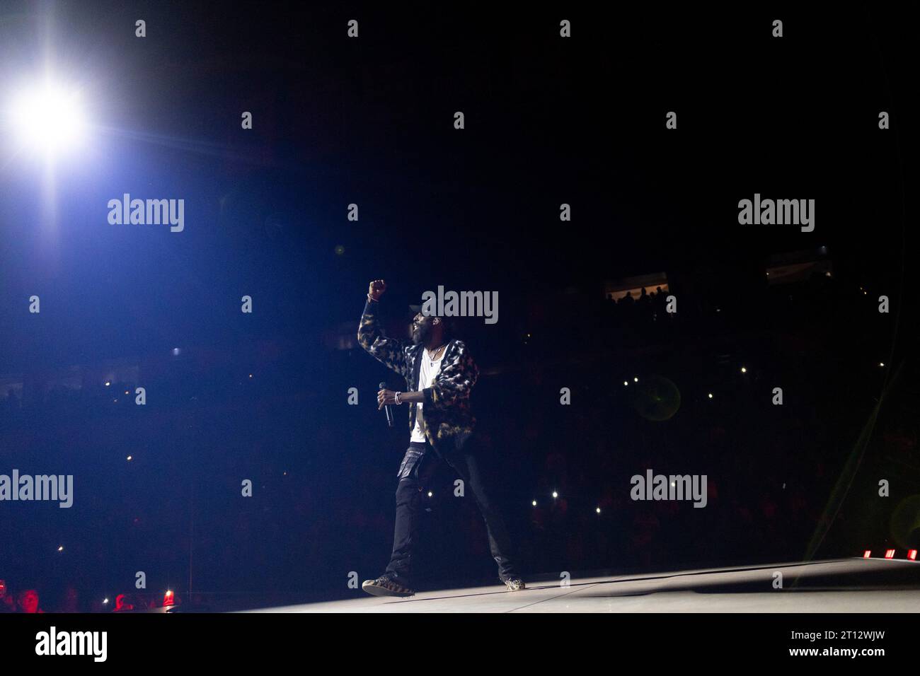 8 octobre 2023, Jacksonville, Floride, États-Unis : représentation à Jacksonville Floride États-Unis au Vystar Veterans Memorial Arena (crédit image : © Dâ€™avril Grant/ZUMA Press Wire) USAGE ÉDITORIAL SEULEMENT! Non destiné à UN USAGE commercial ! Banque D'Images