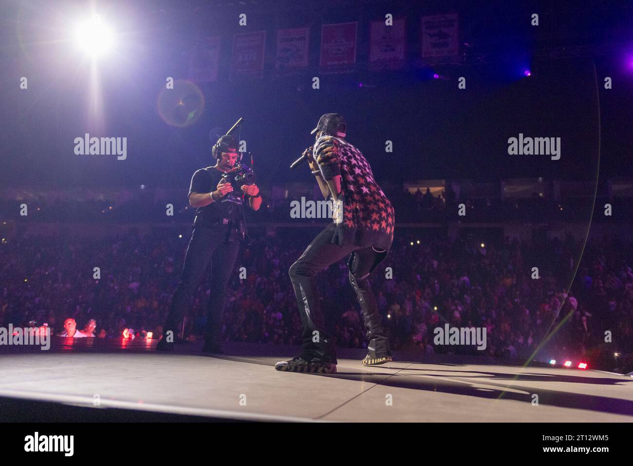 8 octobre 2023, Jacksonville, Floride, États-Unis : représentation à Jacksonville Floride États-Unis au Vystar Veterans Memorial Arena (crédit image : © Dâ€™avril Grant/ZUMA Press Wire) USAGE ÉDITORIAL SEULEMENT! Non destiné à UN USAGE commercial ! Banque D'Images