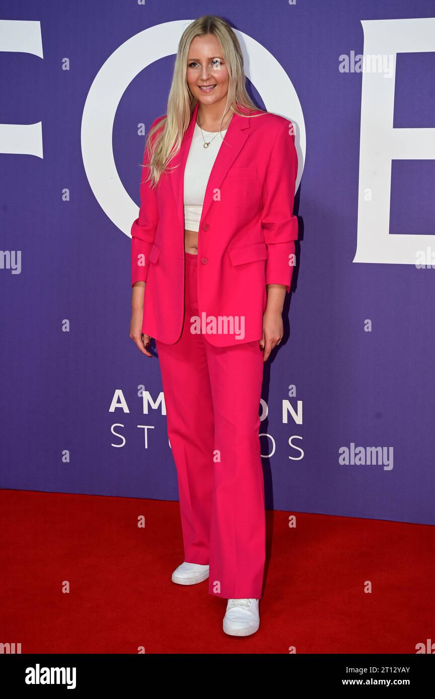 Royal Festival Hall, Londres, Royaume-Uni. 10 octobre 2023. Ellen Coughlan participe au FOE - 67th BFI London film Festival 2023, Londres, Royaume-Uni crédit : See Li/Picture Capital/Alamy Live News Banque D'Images