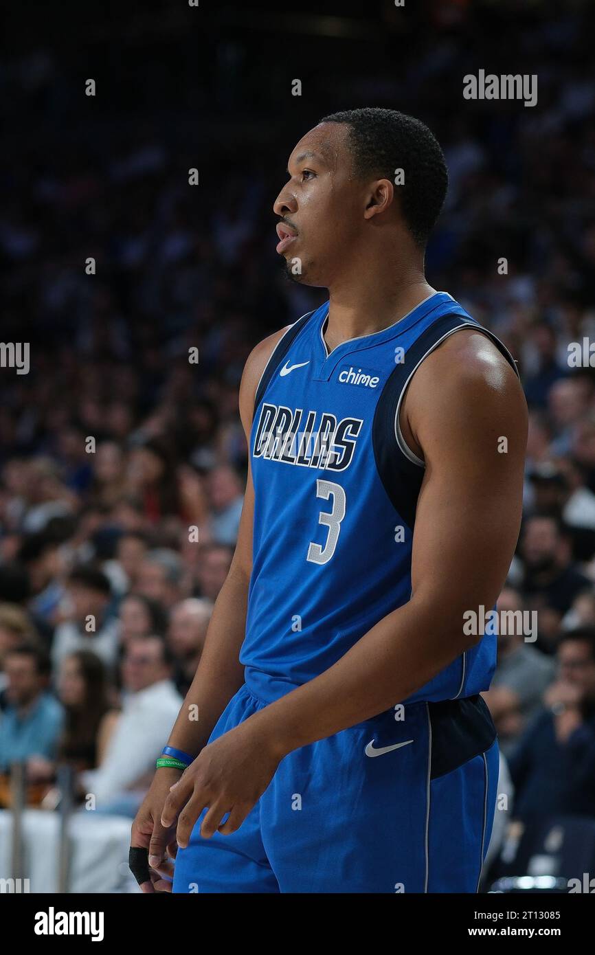 Grant Williams de Dallas Mavericks lors du match d'exposition entre Dallas Mavericks et Real Madrid au WiZink Center le 10 octobre 2023 à Madrid, Banque D'Images