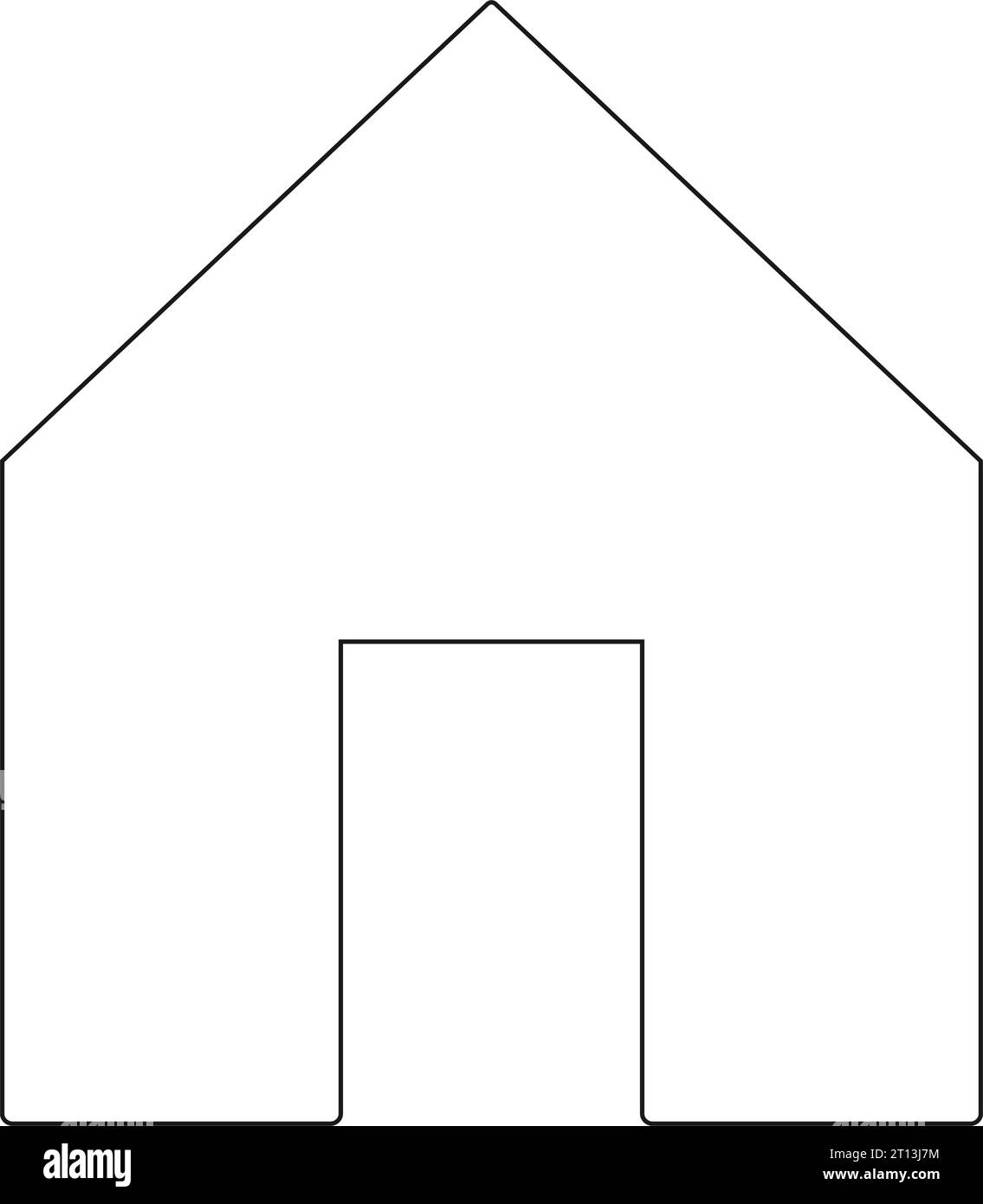 conception d'illustration vectorielle d'icône de maison Illustration de Vecteur