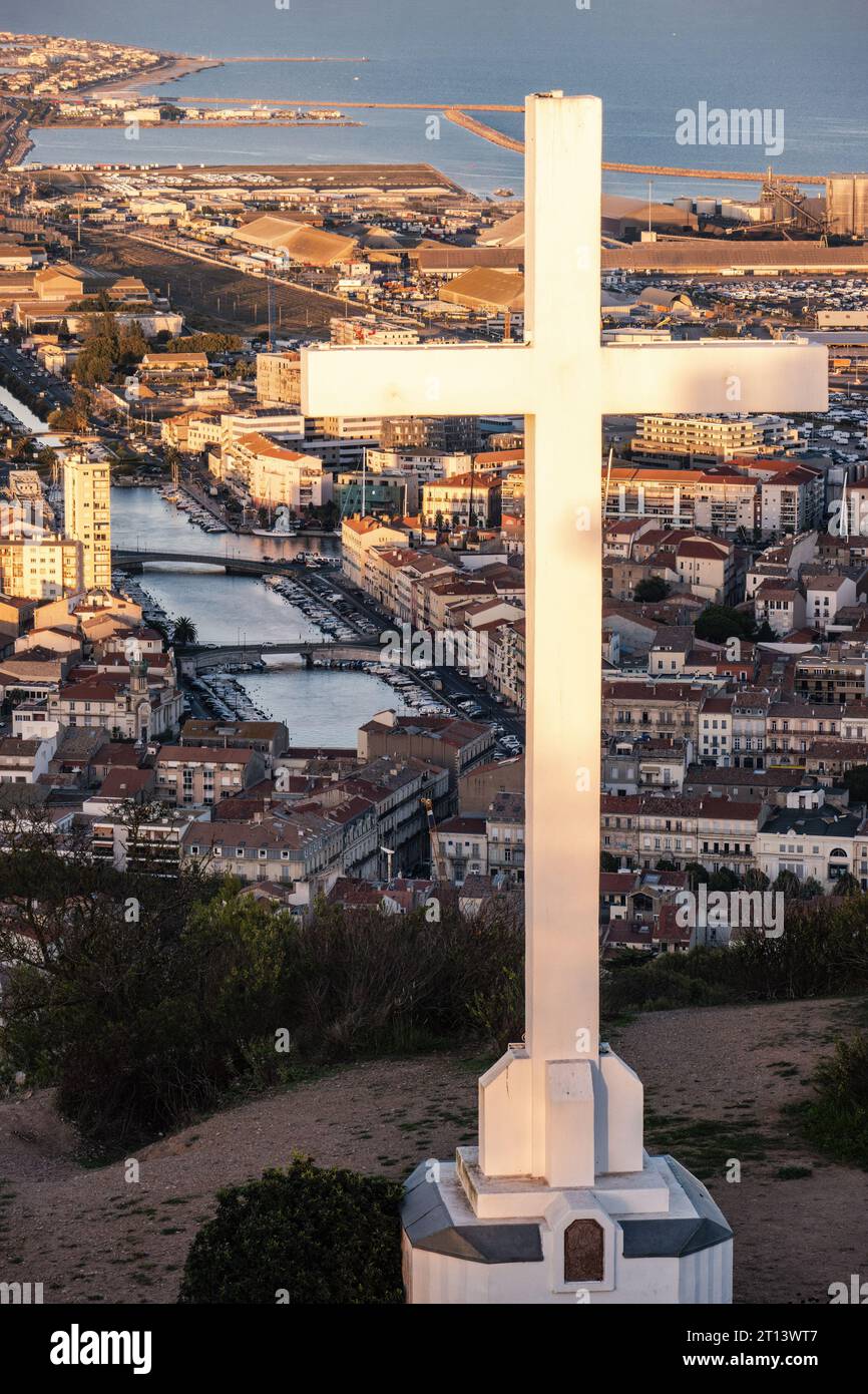 Sète. Commune située dans le département de l'Hérault, dans la région Occitanie, sud de la France. Banque D'Images