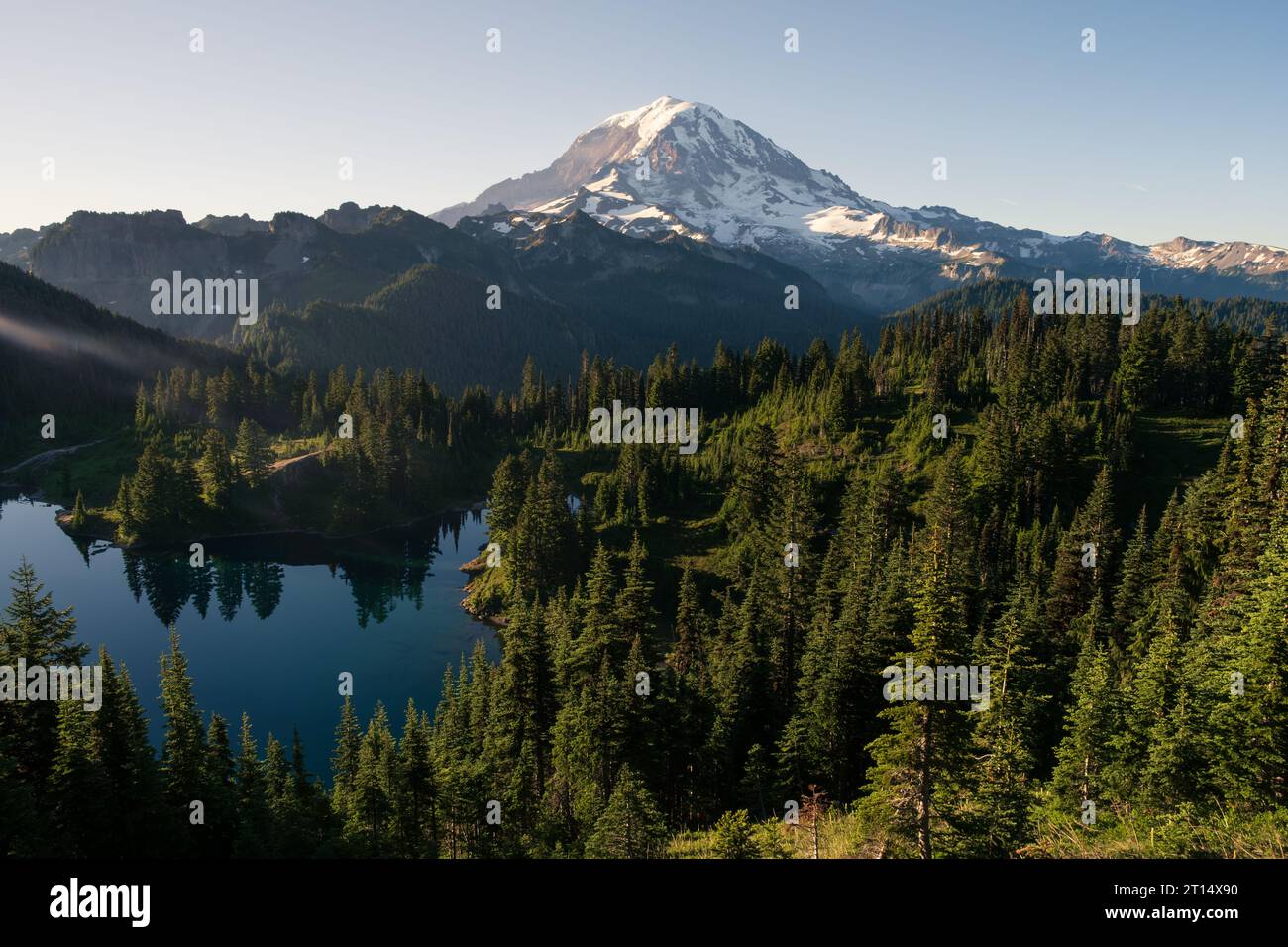 Tolmie Peak Banque D'Images