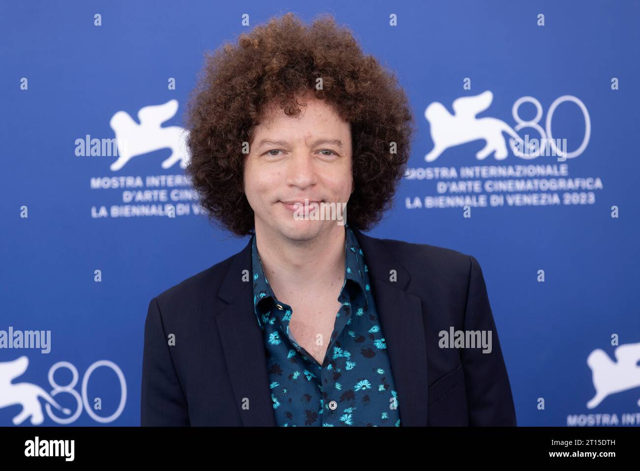 VENISE, ITALIE - SEPTEMBRE 08 : Michel Franco participe à l'appel photo pour le film 'Memory' au 80e Festival International du film de Venise en septembre Banque D'Images