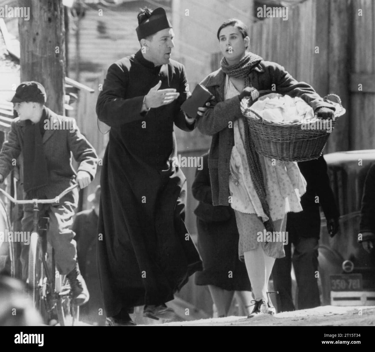 NOUS NE SOMMES PAS DES ANGES 1989 Paramount Pictures film avec demi Moore et Robert de Niro Banque D'Images