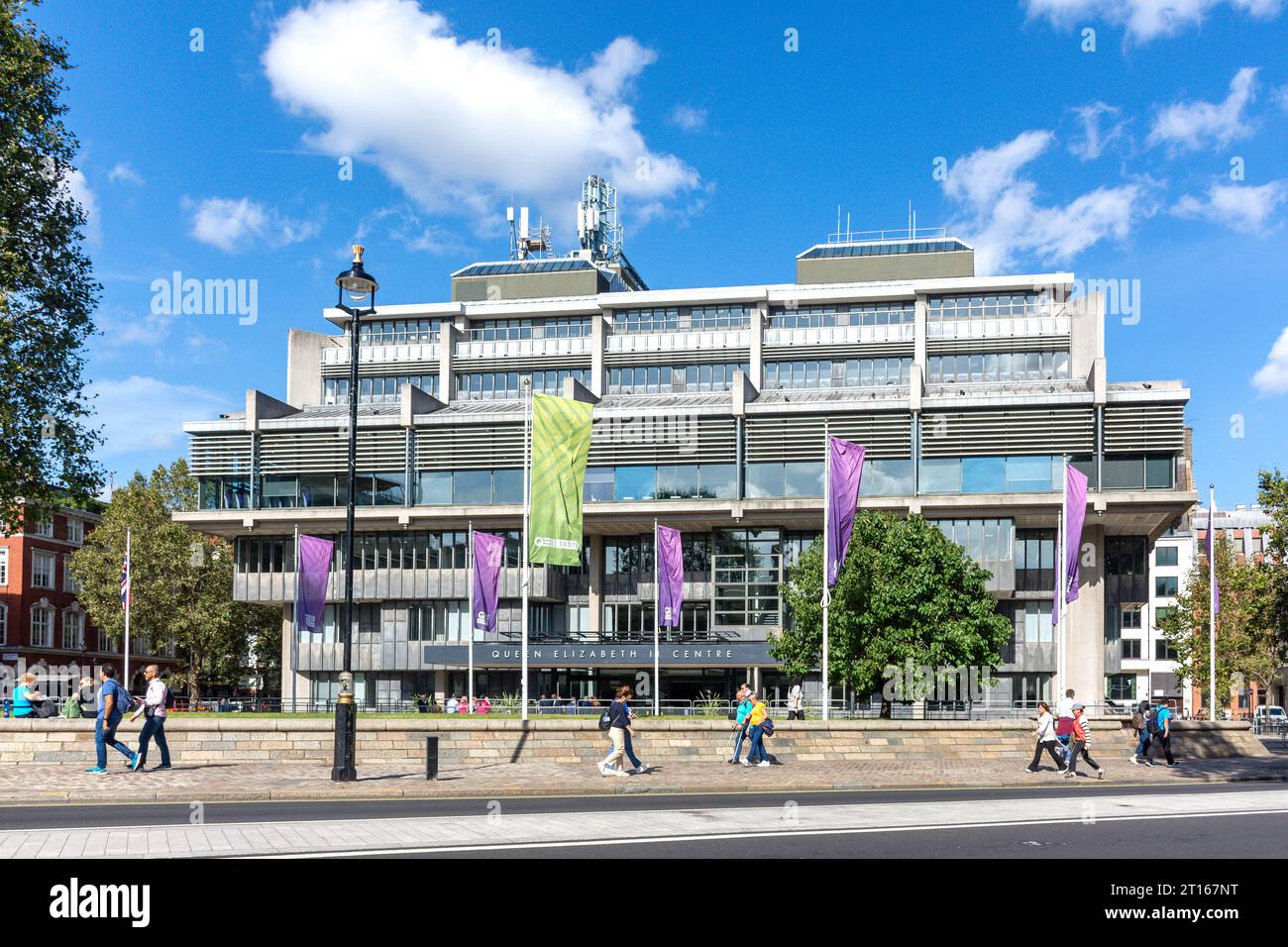 Queen Elizabeth II Centre, Broad Sanctuary, Cité de Westminster, Grand Londres, Angleterre, Royaume-Uni Banque D'Images