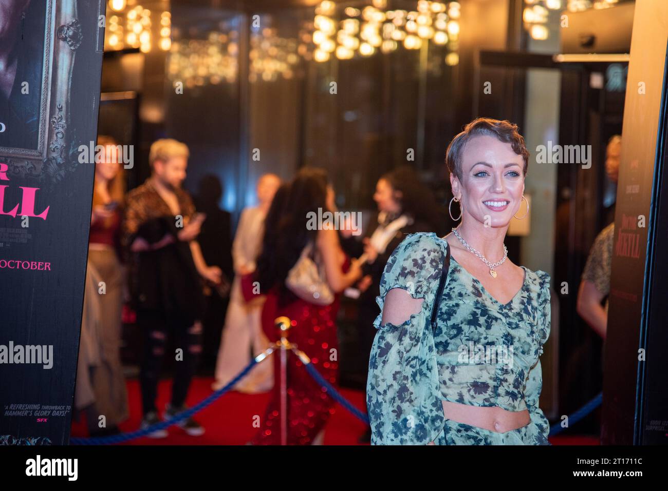 Londres, Royaume-Uni. 11 octobre 2023. Lauren Oakley assiste à la première mondiale de Doctor Jekyll à Odeon Luxe Leicester Square. Crédit : SOPA Images Limited/Alamy Live News Banque D'Images