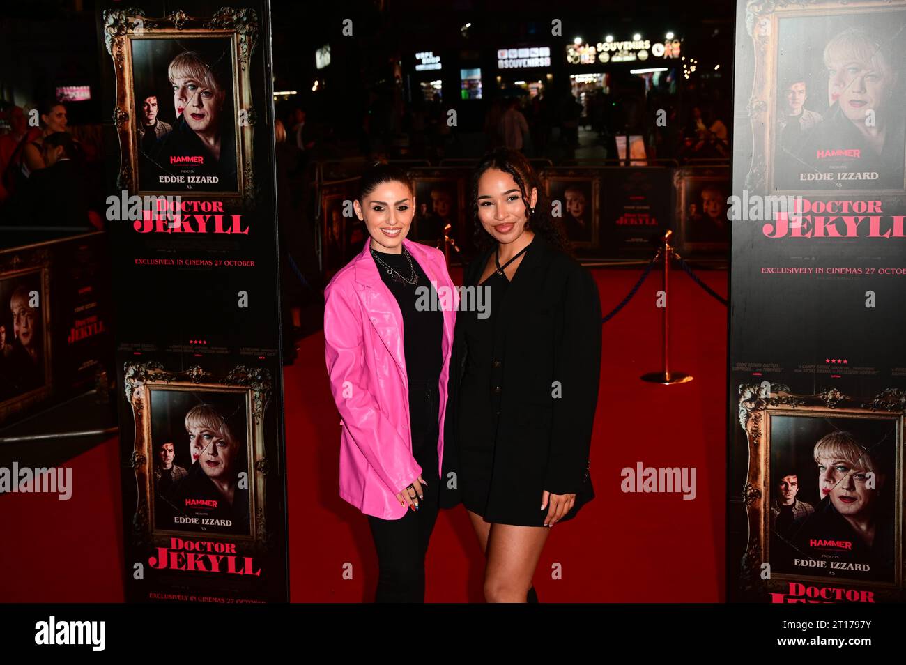 Odeon Luxe, Leicester Square, Londres, Royaume-Uni. 11 octobre 2023. Lana Olivia assiste à la première mondiale de Doctor Jekyll avec Eddie Izzard, Londres, Royaume-Uni. Crédit : Voir Li/Picture Capital/Alamy Live News Banque D'Images