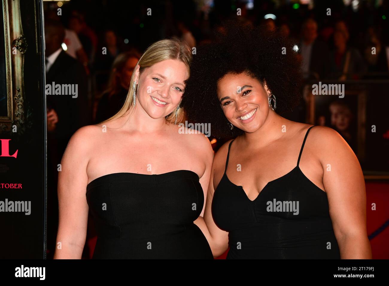 Odeon Luxe, Leicester Square, Londres, Royaume-Uni. 11 octobre 2023. Shareefa J assiste à la première mondiale de Doctor Jekyll avec Eddie Izzard, Londres, Royaume-Uni. Crédit : Voir Li/Picture Capital/Alamy Live News Banque D'Images