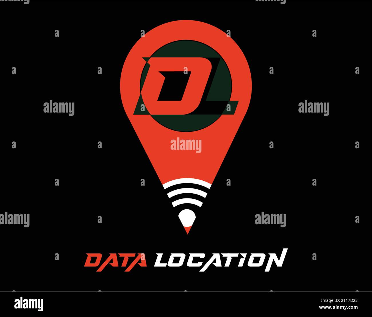 Icône de ligne d'amélioration, Illustration de symbole vectoriel de contour. Pixel parfait, contour modifiable. Carte de pointeur avec connexion de localisation de signal Internet wifi. Illustration de Vecteur