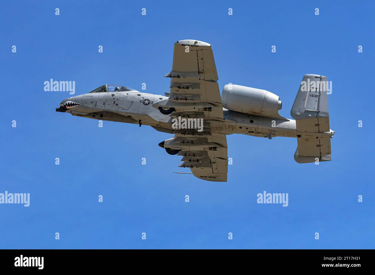 Fairchild Republic A10 Warthog de l'USAF Banque D'Images