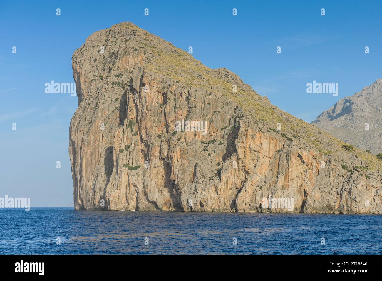 Mittelmeer, Morro de sa Vaca Halbinsel, Serra de Tramuntana, Mallorca, Espagnol Banque D'Images