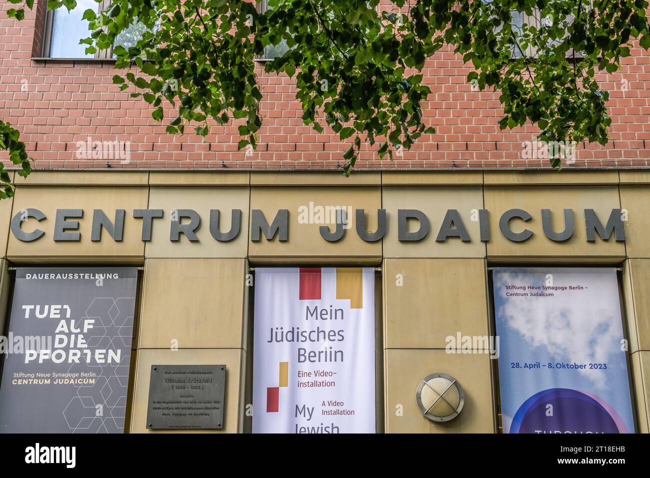 Centrum Judaicum, Oranienburger Straße, Mitte, Berlin, Deutschland *** Légende locale *** , Berlin, Deutschland Banque D'Images