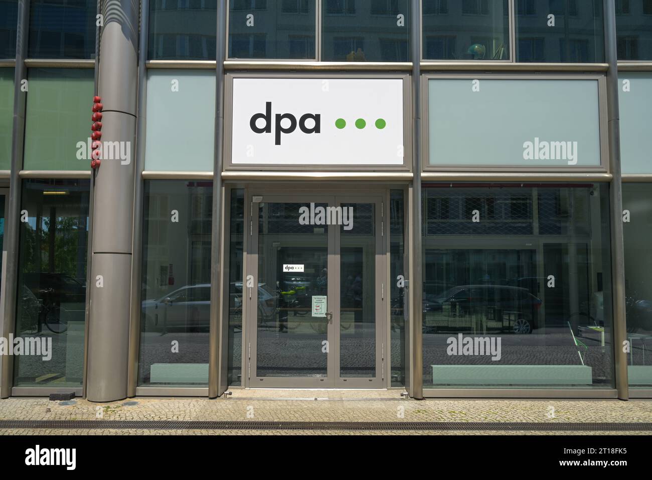 Deutsche Presseagentur dpa, X8 Bürogebäude, Rudi-Dutschke-Straße, Markgrafenstraße, Kreuzberg, Friedrichshain-Kreuzberg, Berlin, Allemagne *** local Banque D'Images