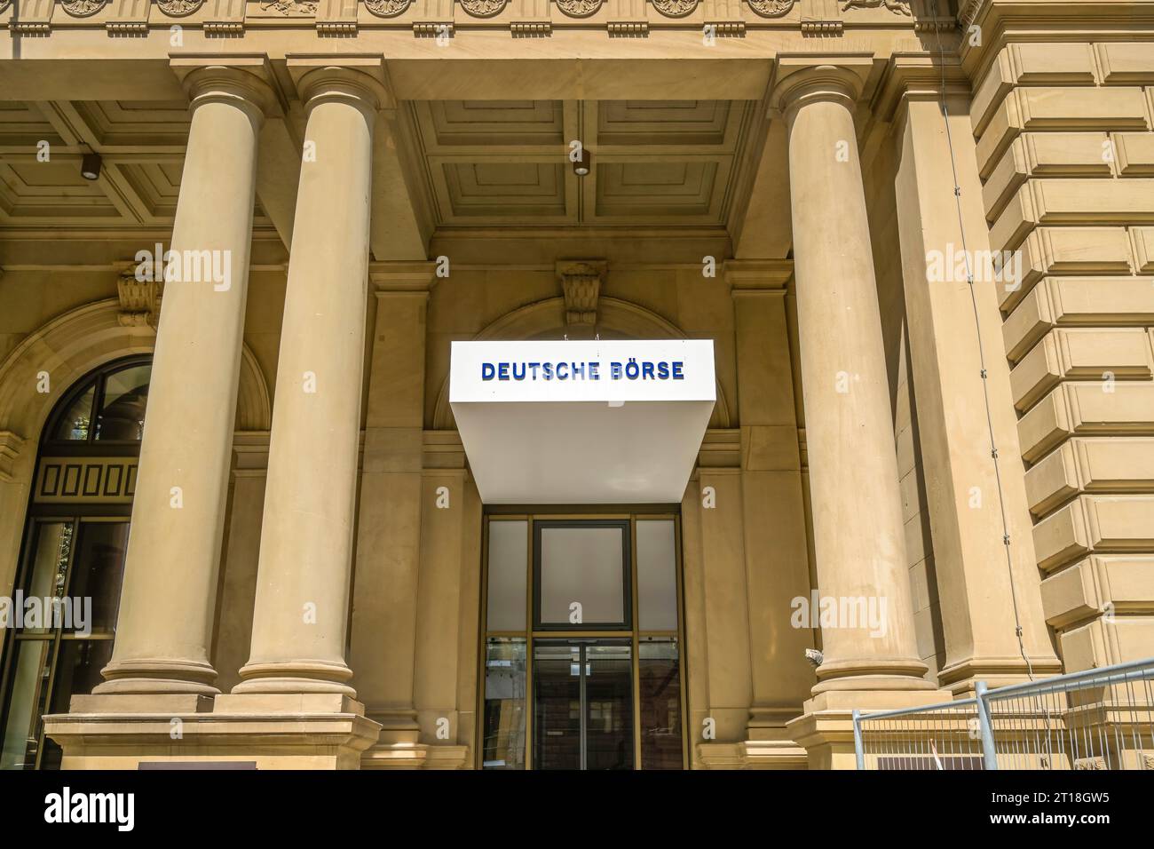 Deutsche Börse, Börsenplatz, Francfort-sur-le-main, Hesse, Allemagne Banque D'Images