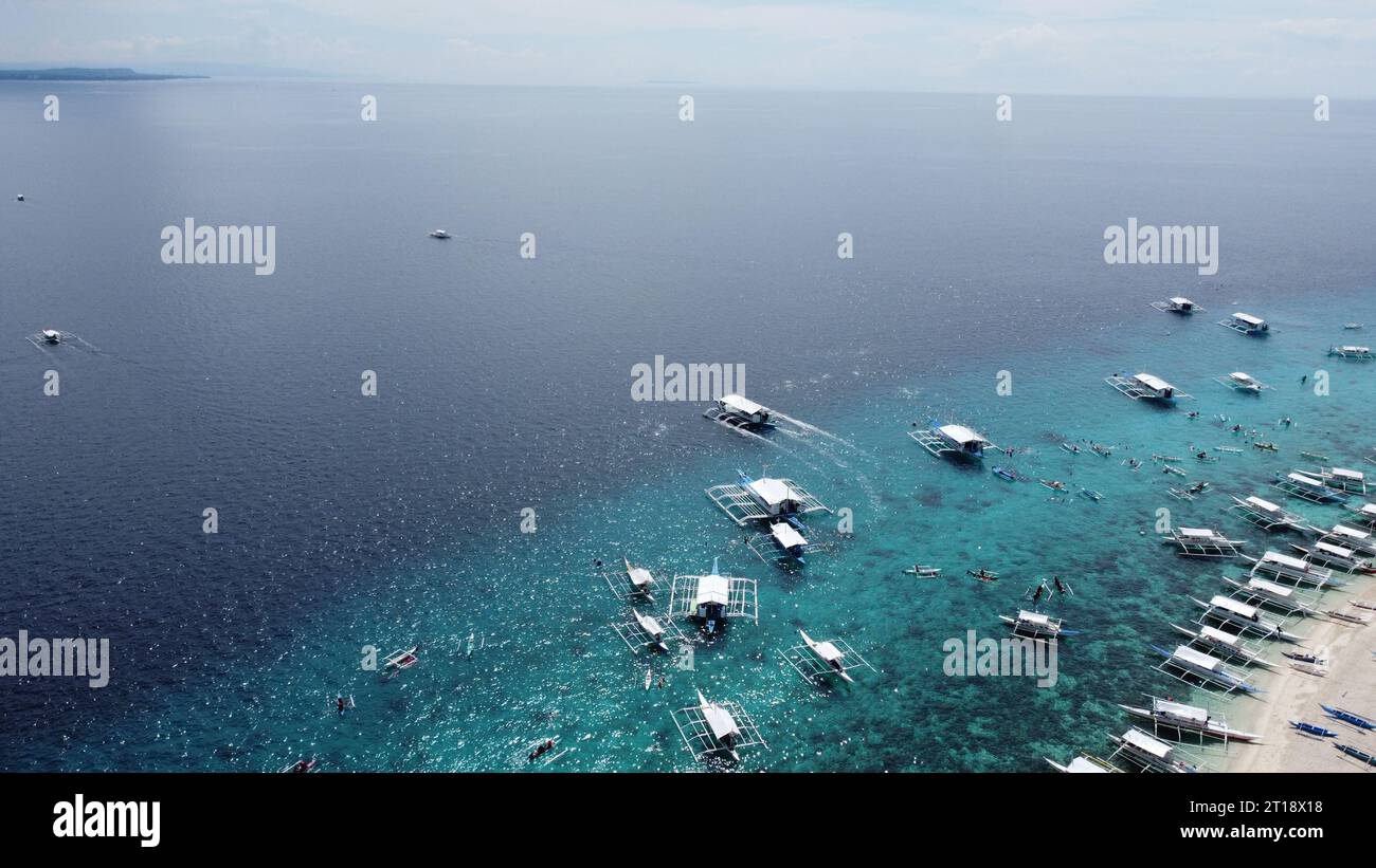 Balicasag, île de Panglao, Bohol Banque D'Images