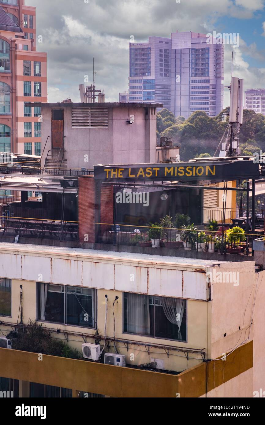 Ho Chi Minh, Vietnam. Dernier site d'évacuation pour l'ambassade américaine, la CIA et le personnel Viertnamese pendant la chute de Saigon. Banque D'Images