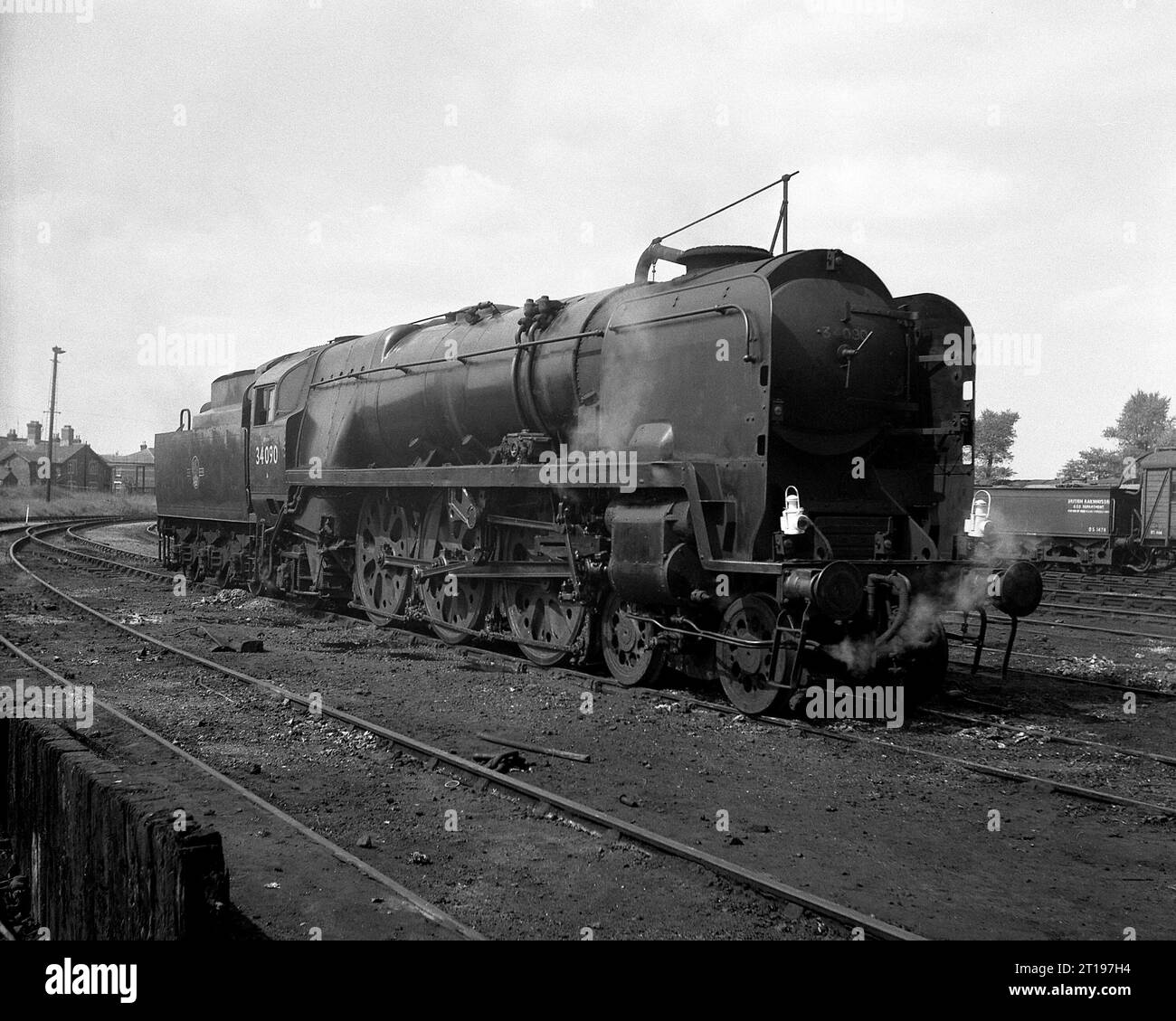 Eastleigh Loco 1965-1967 Banque D'Images