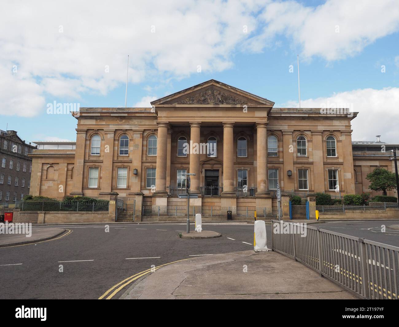Le Dundee Sheriff court à Dundee, Royaume-Uni Banque D'Images