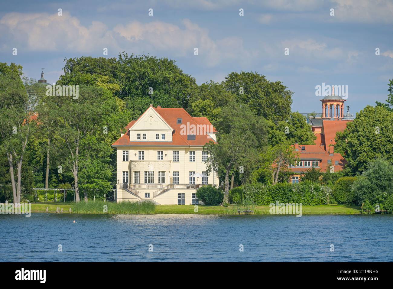 Villen, Heiliger See, Potsdam, Brandebourg, Allemagne Banque D'Images