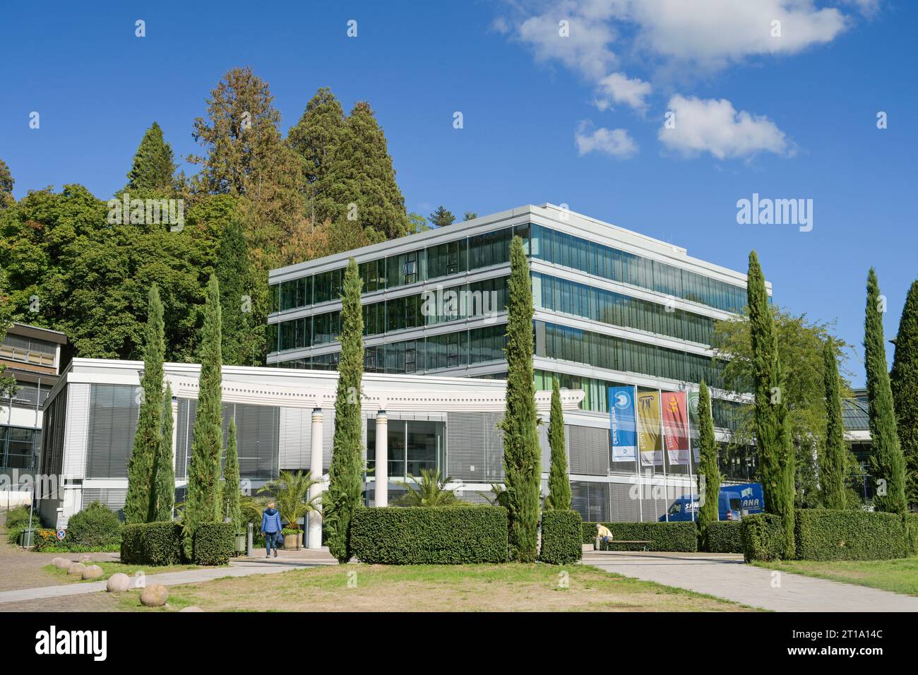 Therme de Caracalla, Römerplatz, Baden-Baden, Bade-Wurtemberg, Allemagne Banque D'Images