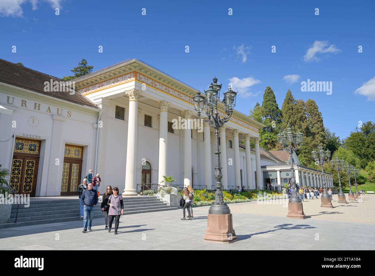 Kurhaus, Baden-Baden, Bade-Wurtemberg, Allemagne Banque D'Images