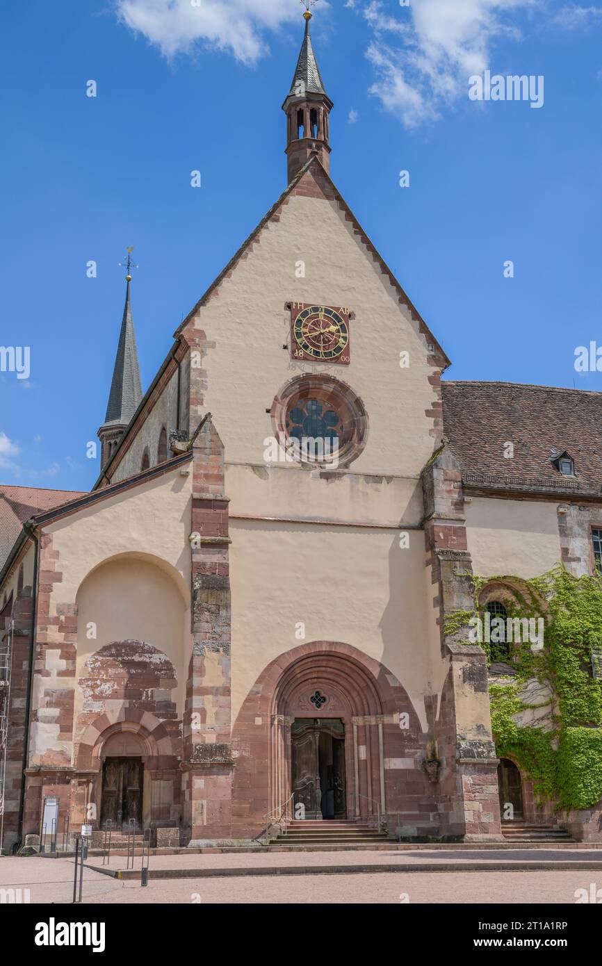 Abteikirche Mariä Himmelfahrt, Kloster Bronnbach, Wertheim, Bade-Wurtemberg, Allemagne Banque D'Images