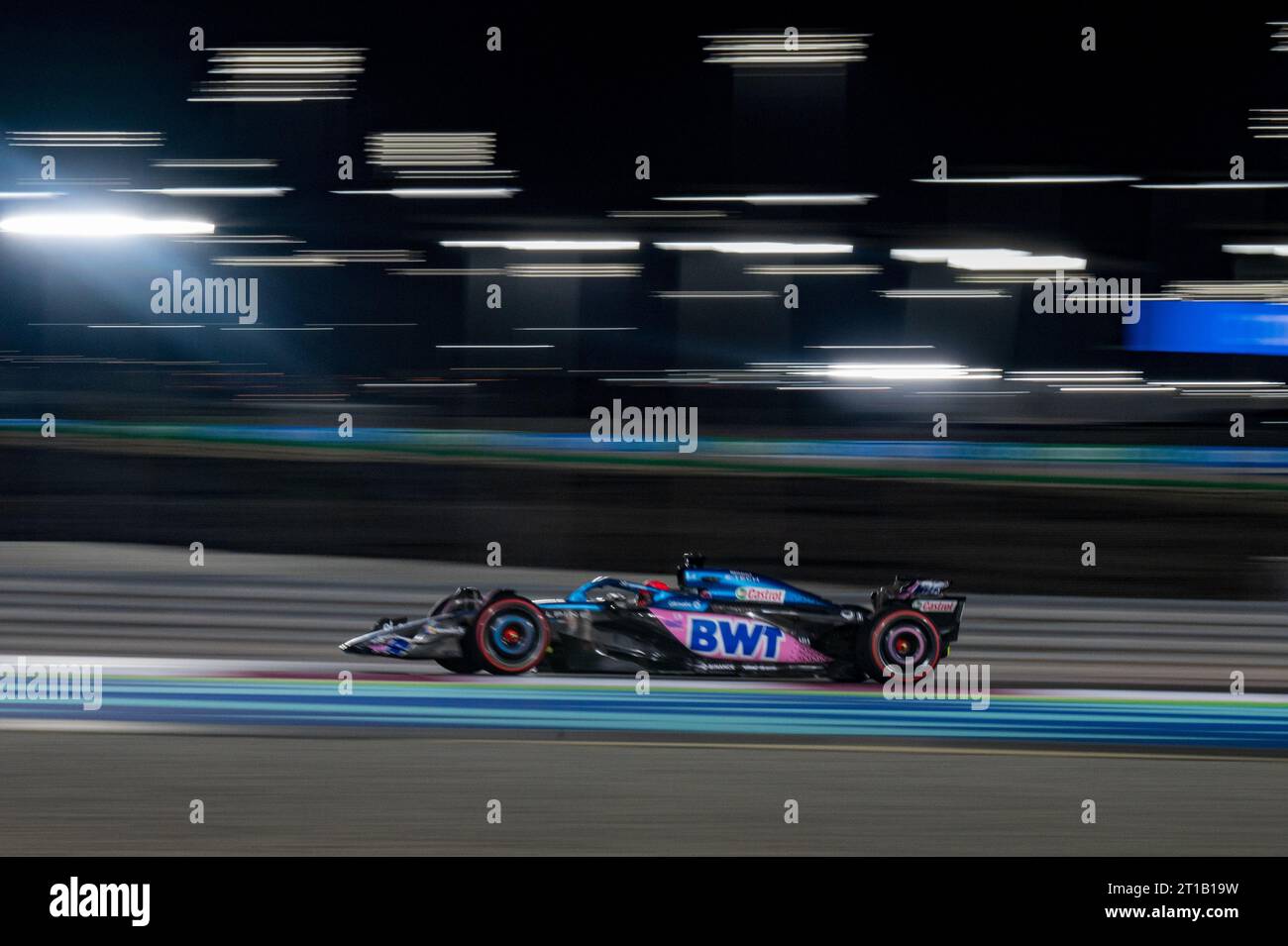 DOHA,QATAR - 7E OCT 2023 – Esteban Ocon (FRA) Alpine - AHMAD AL-SHEHAB/Alamy Live News Banque D'Images