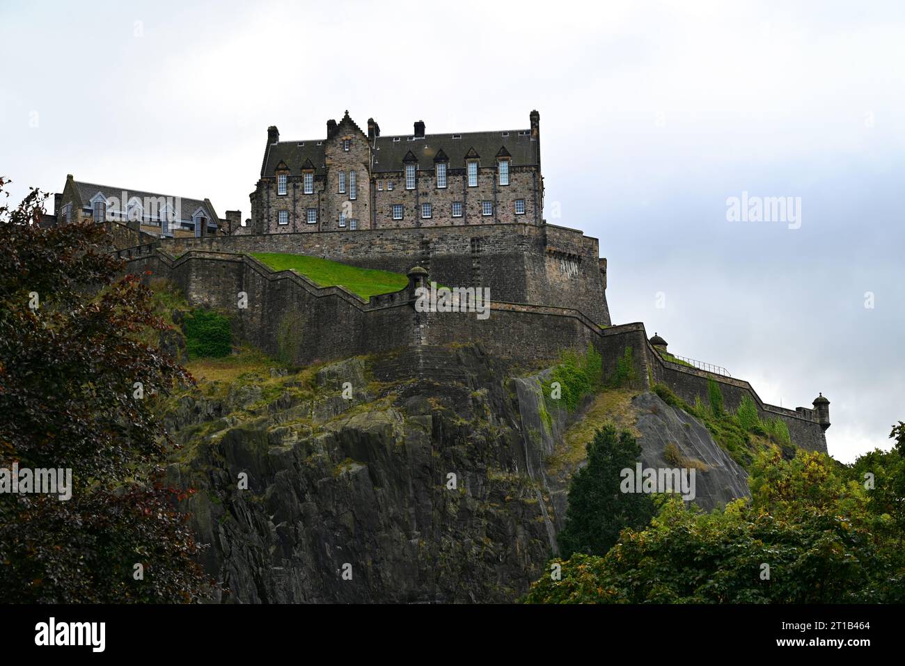 Le château d'Édimbourg en Écosse Banque D'Images