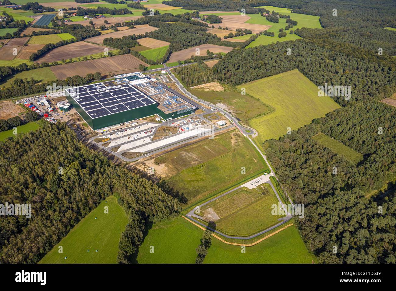 Luftbild, Industriepark Große Heide, ehem. Schachtanlage Wulfen 1/2 der Zeche Fürst Leopold, Barkenberg, Dorsten, Ruhrgebiet, Rhénanie-du-Nord-Westphalie, Deutschland ACHTUNGxMINDESTHONORARx60xEURO *** vue aérienne, parc industriel de Große Heide, ancien puits Wulfen 1 2 de la mine de charbon de Fürst Leopold, Barkenberg, Dorsten, région de la Ruhr, Rhénanie du Nord-Westphalie, Allemagne ATTENTIONxMINESTHONORARx60xEURO crédit : Imago/Alamy Live News Banque D'Images