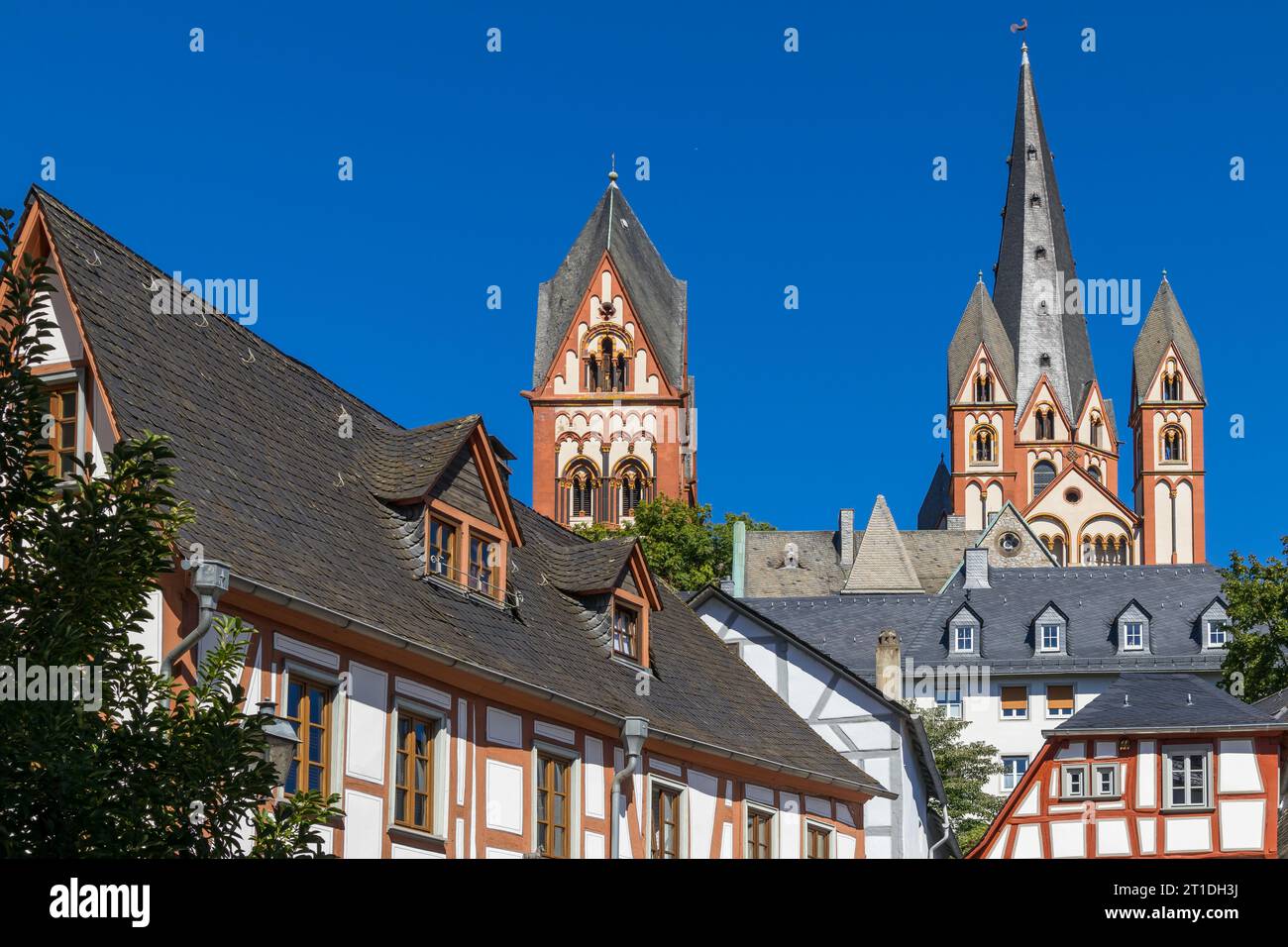 Dom zu Limburg, Limburg an der Lahn, Hesse, Allemagne, Europe Banque D'Images