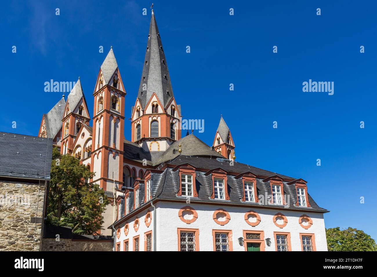 Dom zu Limburg, Limburg an der Lahn, Hesse, Allemagne, Europe Banque D'Images