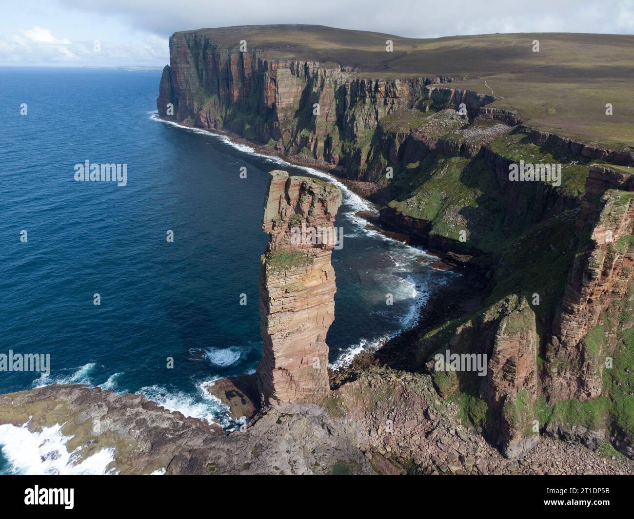 Vieil homme de Hoy Sea Stack Hoy Island Orkney Banque D'Images