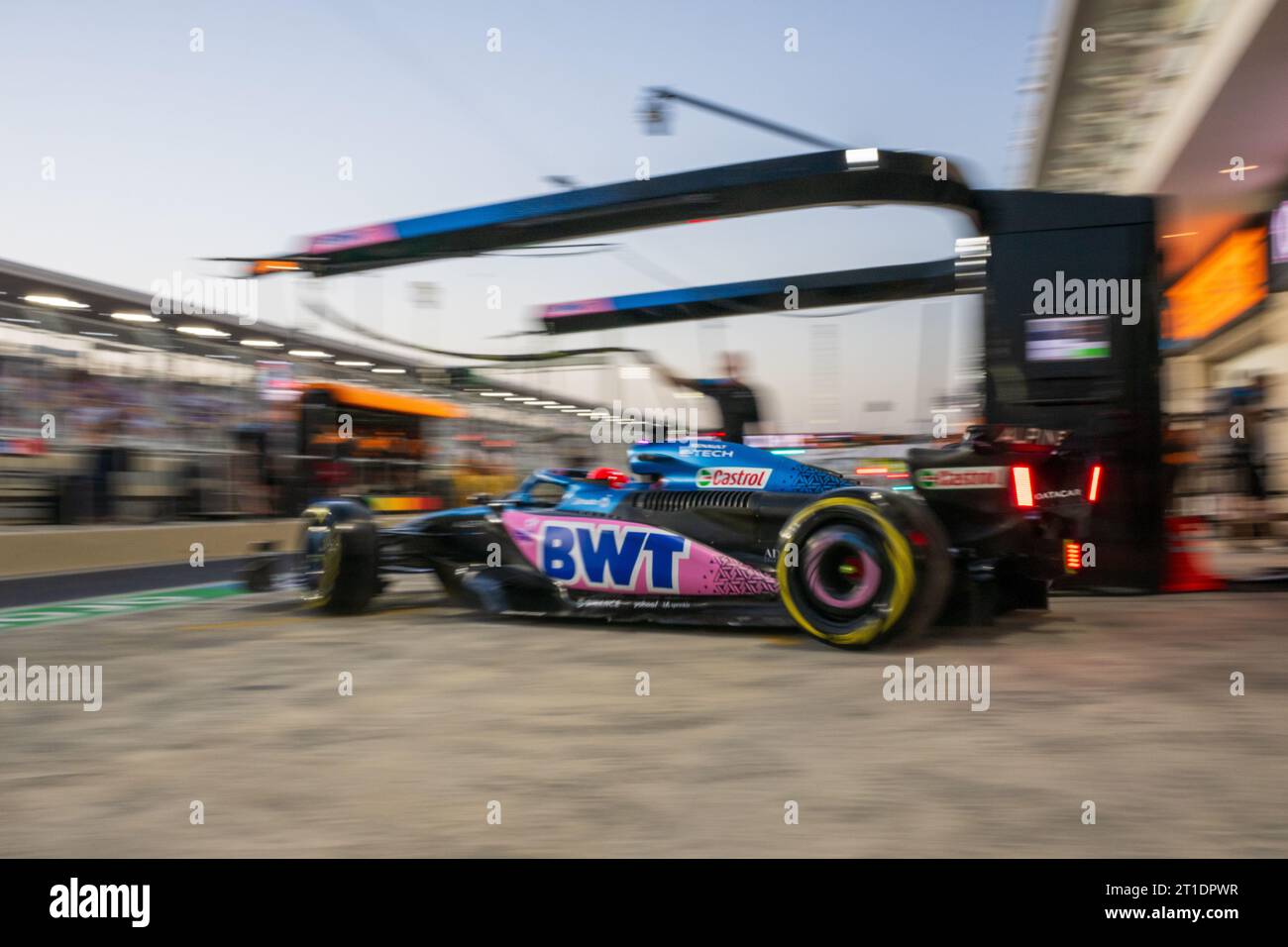 DOHA,QATAR - 7E OCT 2023 – Esteban Ocon (FRA) Alpine - AHMAD AL-SHEHAB/Alamy Live News Banque D'Images