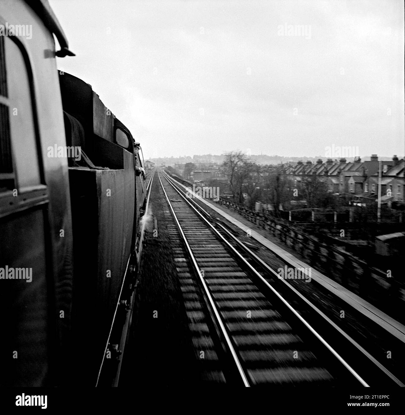 Voyage de Londres Waterloo à Weymouth 1966. Banque D'Images