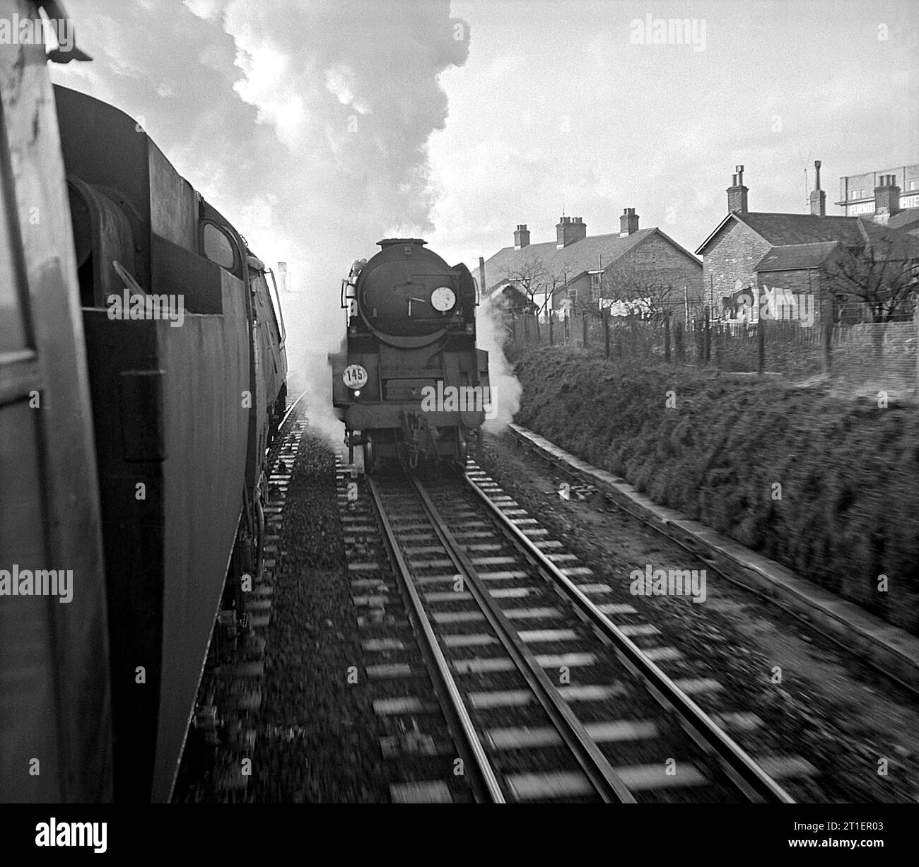 Voyage de Londres Waterloo à Weymouth 1966. Banque D'Images