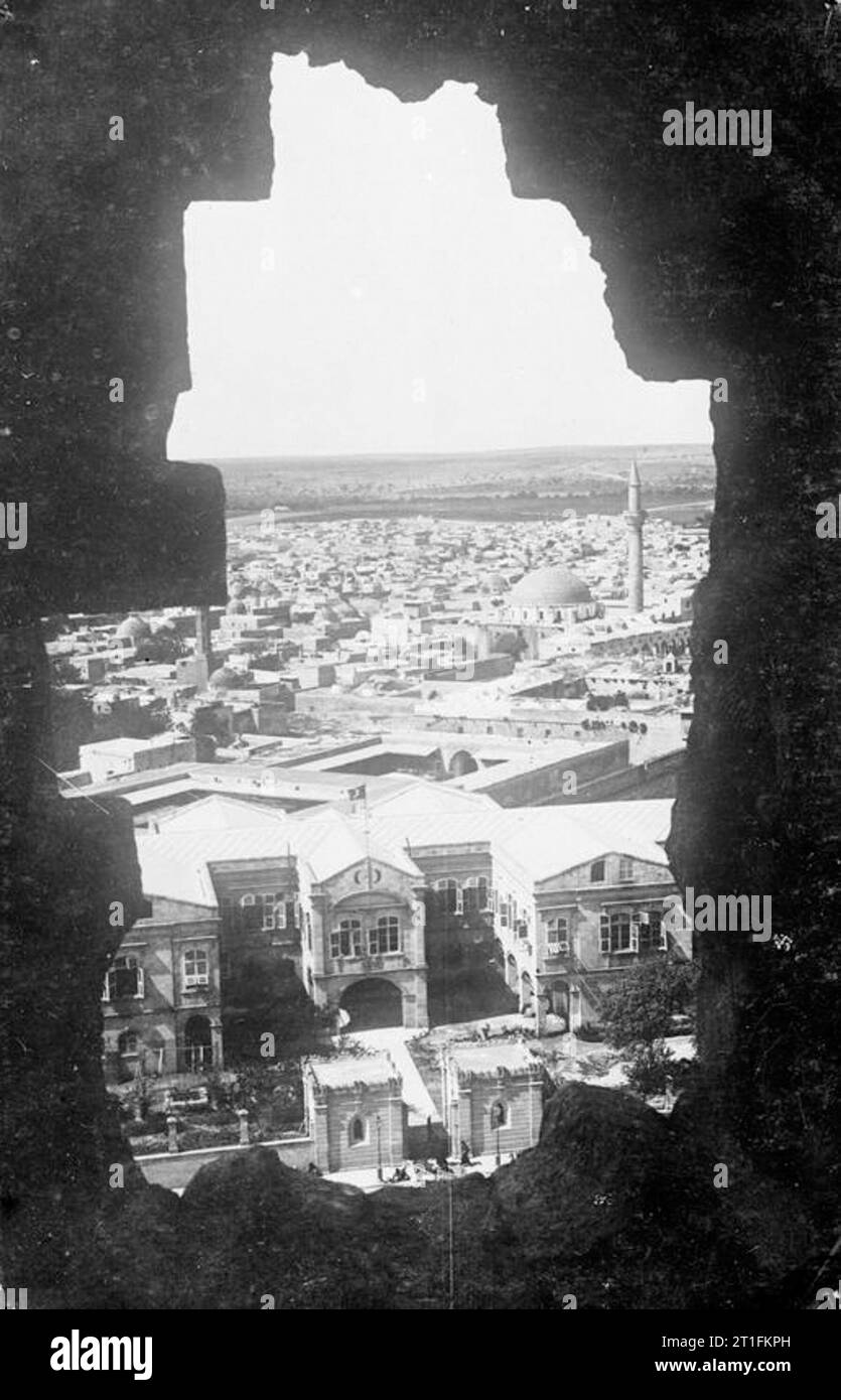 Geiser Theodore (Mons) Collection vue de Jérusalem 1917. Banque D'Images