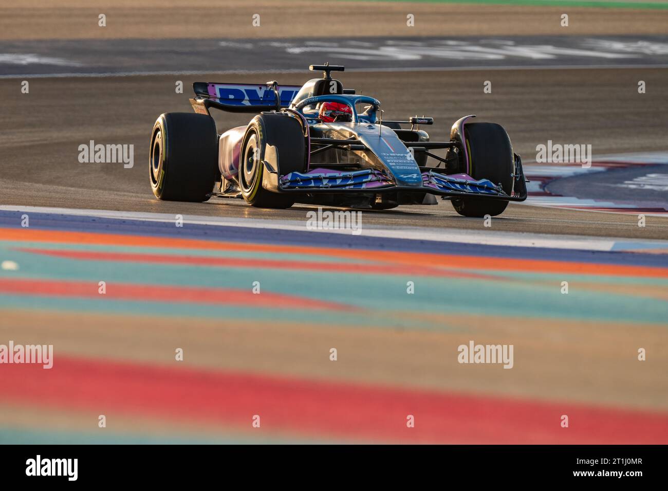 DOHA,QATAR - 7E OCT 2023 – Esteban Ocon (FRA) Alpine - AHMAD AL-SHEHAB/Alamy Live News Banque D'Images