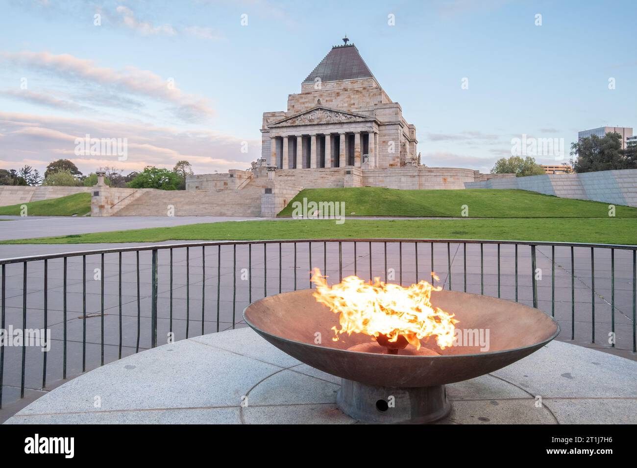 Sanctuaire de Rememberance, Mémorial de guerre, Melbourne, Victoria Banque D'Images