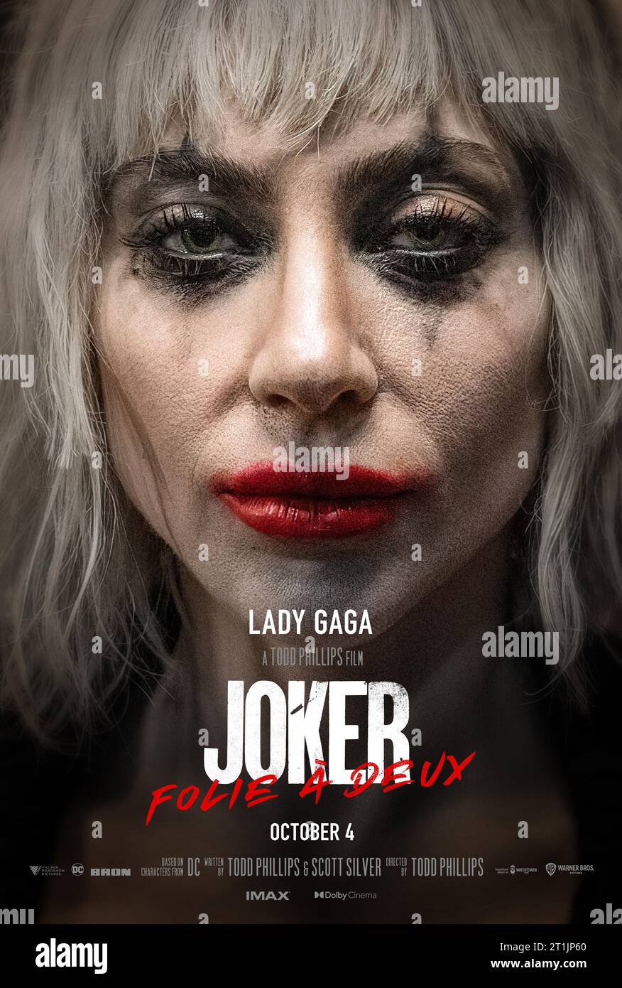 Joker 2 affiche Lady Gaga Banque D'Images