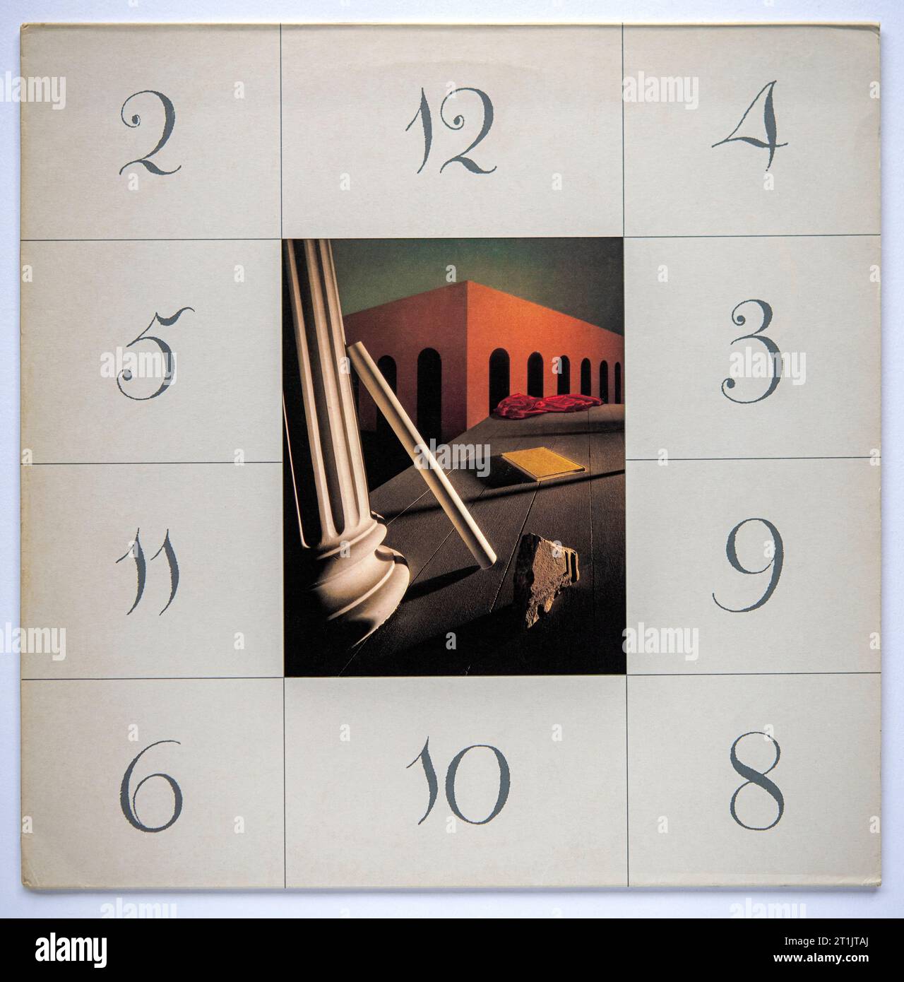 Couverture photo de la version single de 12 pouces de Thieves Like US par New Order, qui a été publié en 1984 Banque D'Images