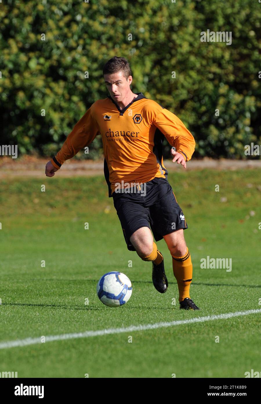 Anthony Forde de Wolves Premier Academy League -Wolverhampton Wanderers v Manchester City 16/10/2010 Banque D'Images