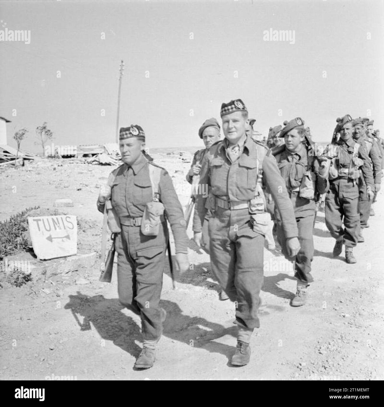 Tunisie 1940 Banque d'images noir et blanc - Alamy